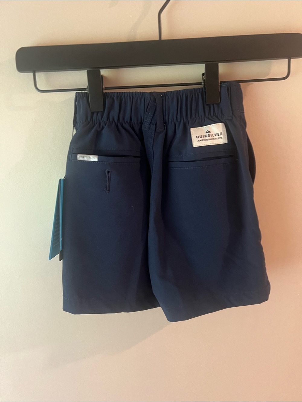 Quiksilver Navy Kids Shorts - Picture 3 of 3